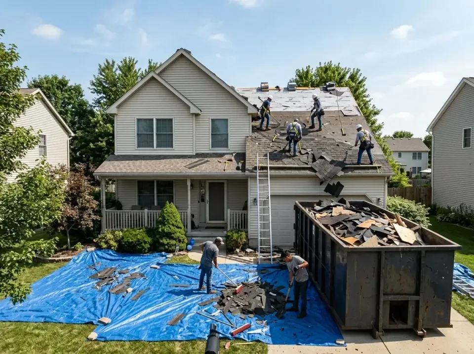 roof-replacement-debris-remova-004 — frequently asked questions, Cheapest Dumpster Rentals in Anderson, IN